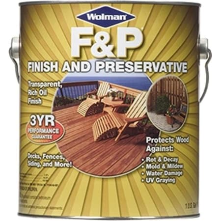 Wolman Wolman 14396 1 gal. Wood Finish And Preservative Natural 37772350965